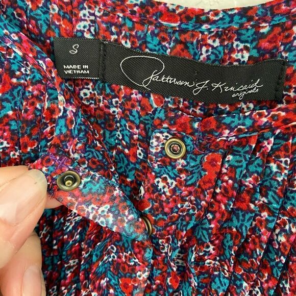 Patterson J. Kincaid Floral Mini Tank Top Dress size Small - Picture 5 of 8